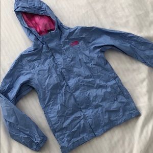 Purple North Face Rain Jacket (girls)